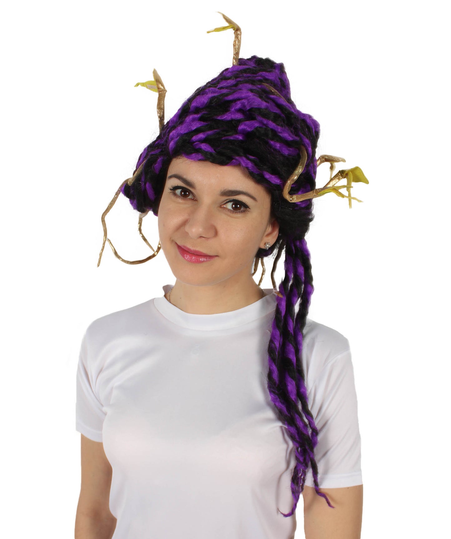 Wigs2you H-5663 大人用 ユニセックス ギリシャ神話 モダン メデューサ ヘビ ウィッグ