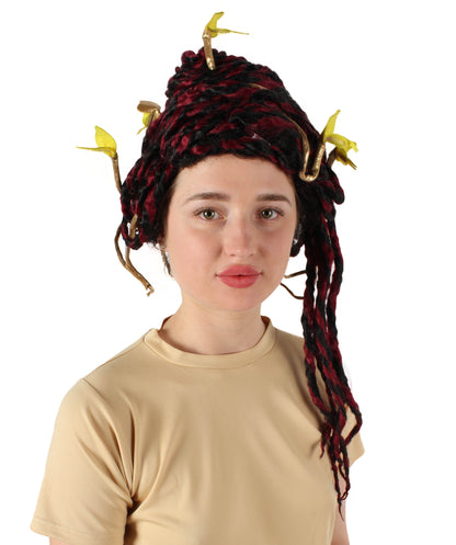 Wigs2you H-5663 大人用 ユニセックス ギリシャ神話 モダン メデューサ ヘビ ウィッグ