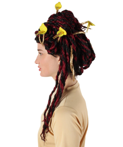 Wigs2you H-5663 大人用 ユニセックス ギリシャ神話 モダン メデューサ ヘビ ウィッグ