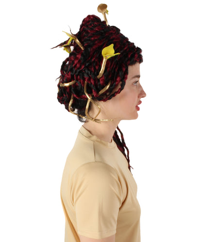 Wigs2you H-5663 大人用 ユニセックス ギリシャ神話 モダン メデューサ ヘビ ウィッグ