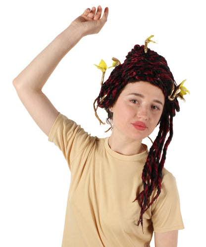 Wigs2you H-5663 大人用 ユニセックス ギリシャ神話 モダン メデューサ ヘビ ウィッグ