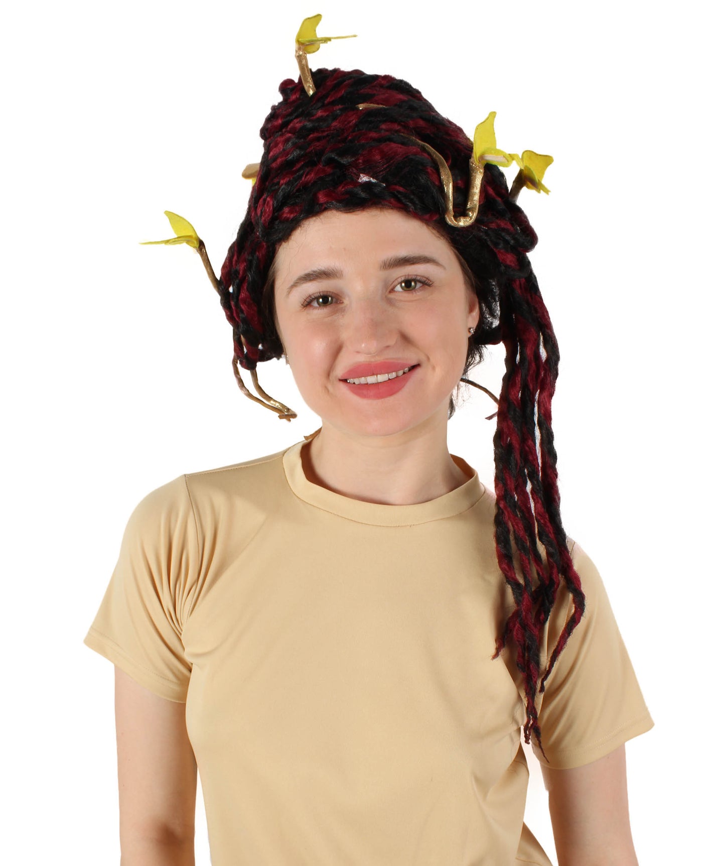 Wigs2you H-5663 大人用 ユニセックス ギリシャ神話 モダン メデューサ ヘビ ウィッグ