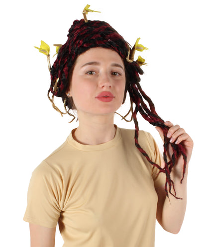 Wigs2you H-5663 大人用 ユニセックス ギリシャ神話 モダン メデューサ ヘビ ウィッグ