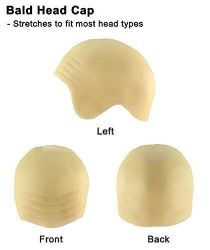 Wigs2you H-6994 口ひげとあごひげ付き大人用漫画キャラクターウィッグ、コメディ風ヘアピースセット