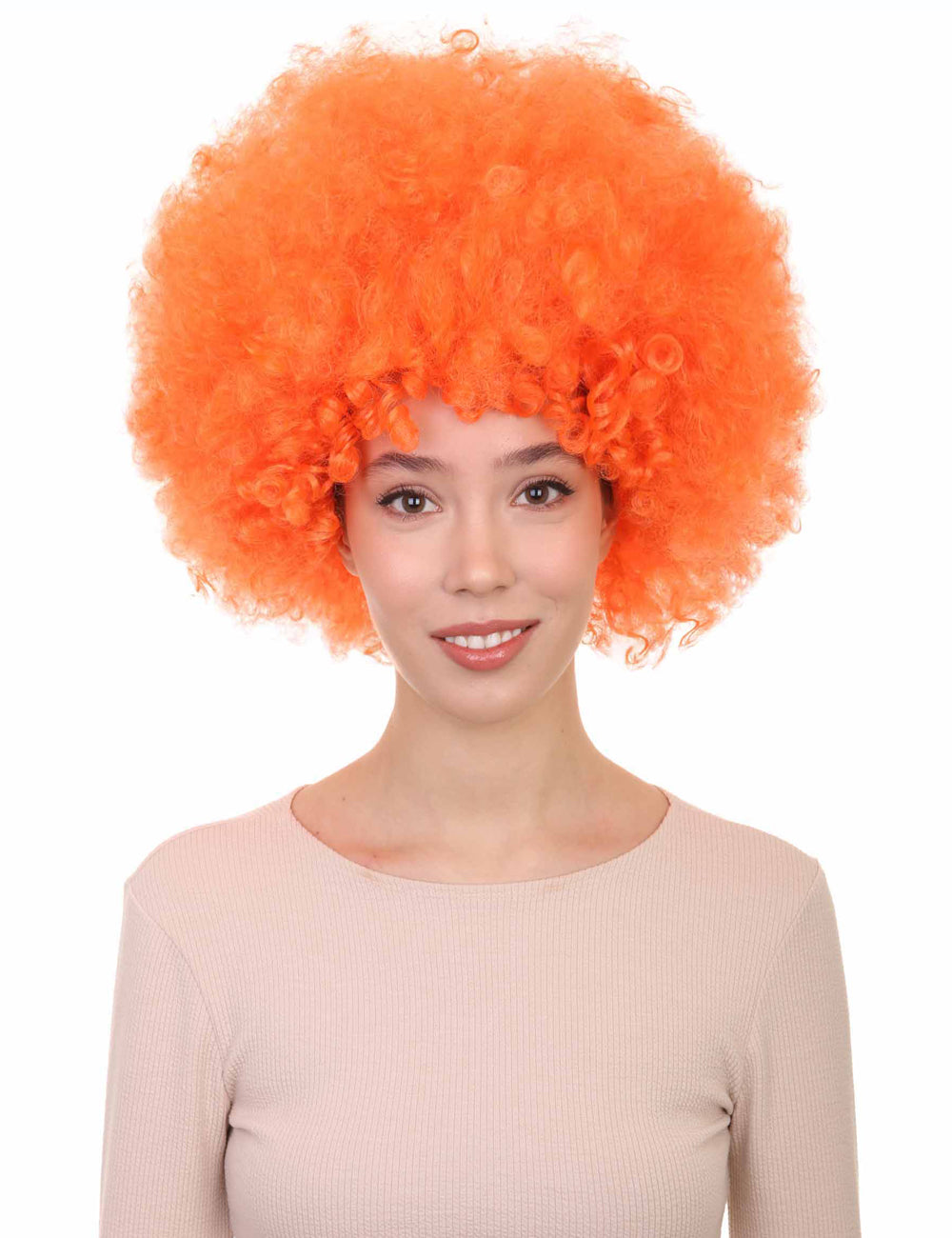 アフロピエロユニセックスウィッグ| スーパーサイズジャンボパーティーハロウィンウィッグ | プレミアム通気性キャップレスキャップ | H-558