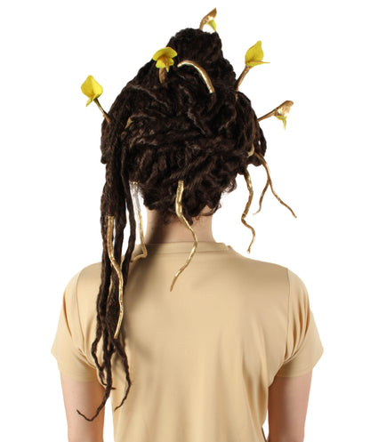 Wigs2you H-5663 大人用 ユニセックス ギリシャ神話 モダン メデューサ ヘビ ウィッグ