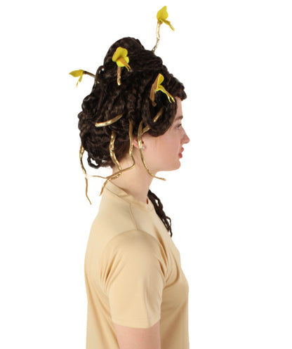 Wigs2you H-5663 大人用 ユニセックス ギリシャ神話 モダン メデューサ ヘビ ウィッグ