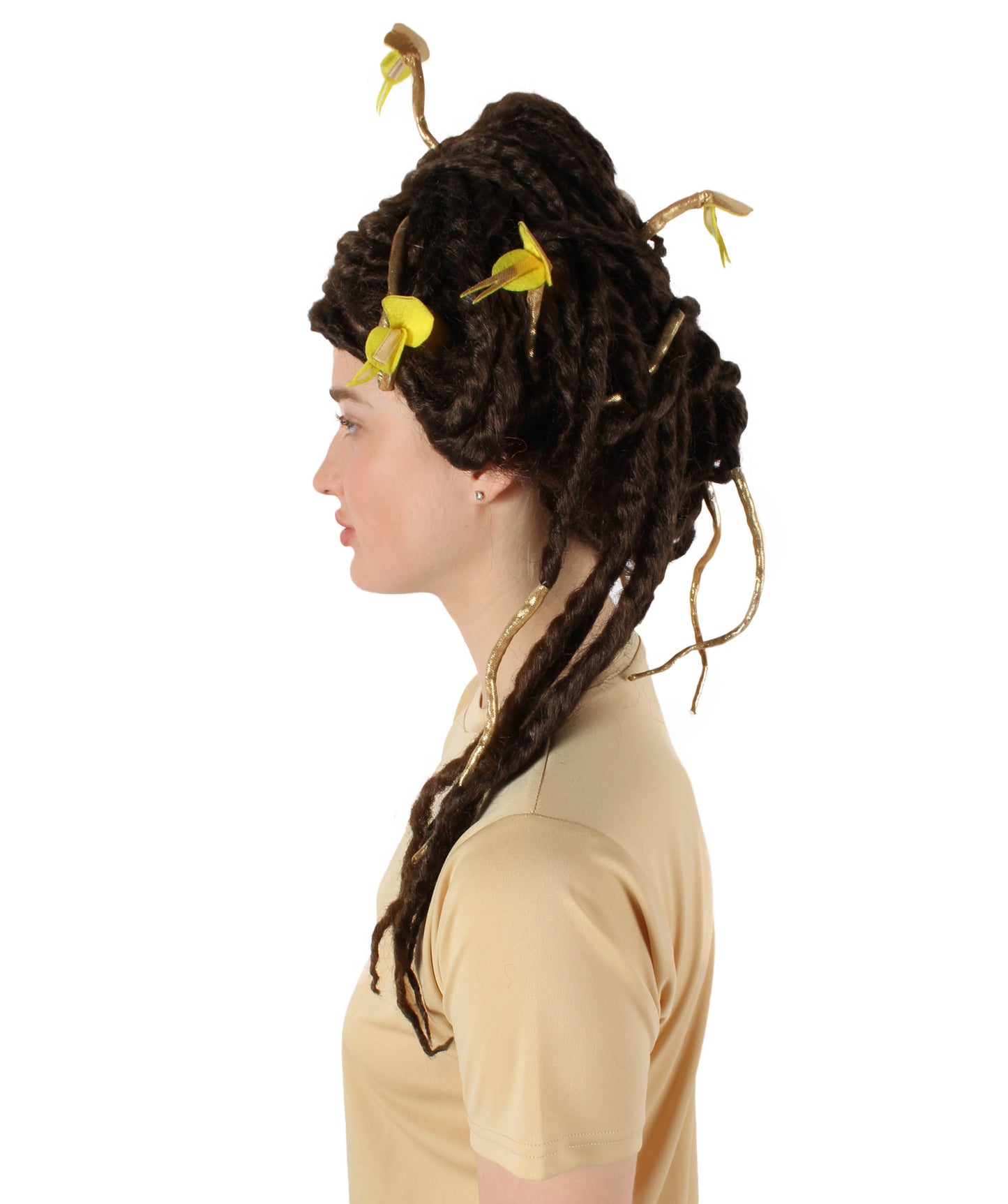 Wigs2you H-5663 大人用 ユニセックス ギリシャ神話 モダン メデューサ ヘビ ウィッグ