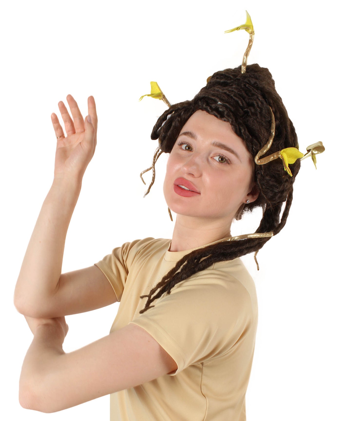 Wigs2you H-5663 大人用 ユニセックス ギリシャ神話 モダン メデューサ ヘビ ウィッグ