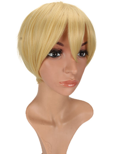 Wigs2you コスプレウィッグ ブルーロック 潔世一 糸師凛 機動戦士ガンダムSEED キラ・ヤマト風 茶髪 日本製高級ファイバー使用 C-056 フルウィッグ 耐熱 コスプレ ハロウィン 男装 メンズ 簡単 小顔 最高級 ナチュラル かつら Wig コスプレウィッグ