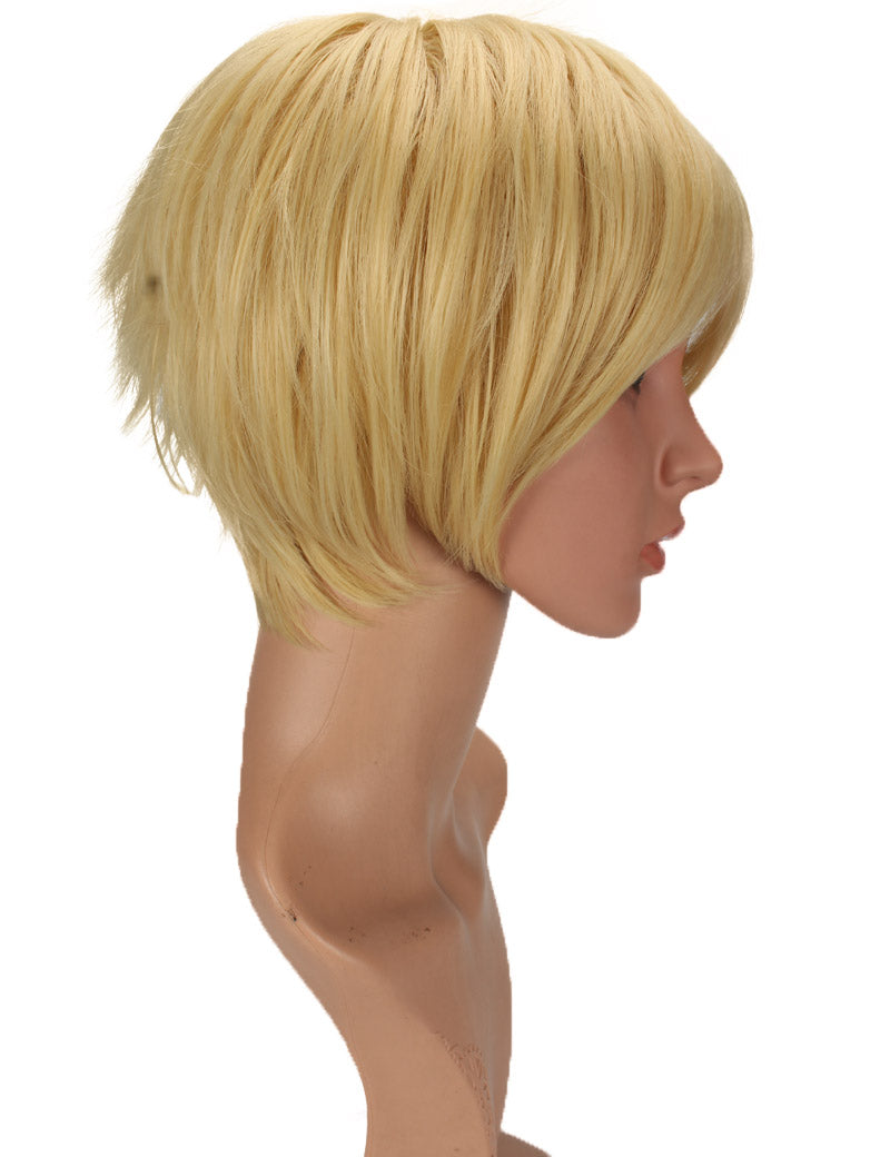 Wigs2you コスプレウィッグ ブルーロック 潔世一 糸師凛 機動戦士ガンダムSEED キラ・ヤマト風 茶髪 日本製高級ファイバー使用 C-056 フルウィッグ 耐熱 コスプレ ハロウィン 男装 メンズ 簡単 小顔 最高級 ナチュラル かつら Wig コスプレウィッグ