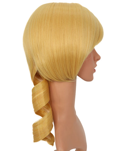 Wigs2you C-109 コスプレウィッグ ブロンドツインテール サイドバング付き 16インチ 人工毛 女性用