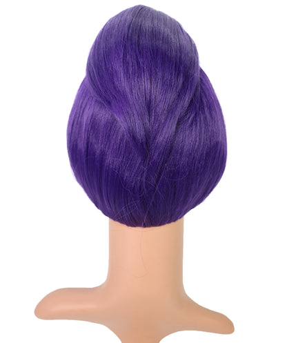 Wigs2you C-112 コスプレウィッグ ダークブルー ショートボブ サイドバング付き | 12インチ キャップレス 人工毛