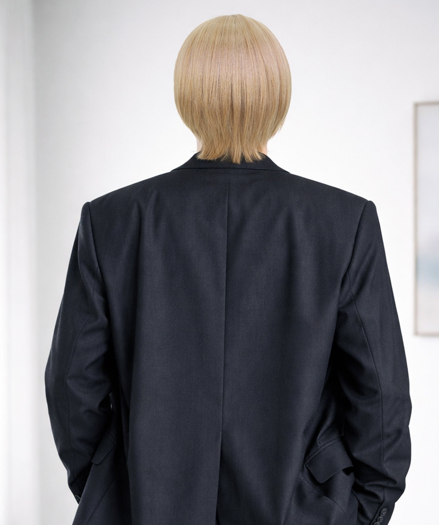 Wigs2you C-123 メンズショートブロンドウィッグ – 11インチ耐熱人工毛（コスプレ、ファッション、普段使いのスタイリングに最適）