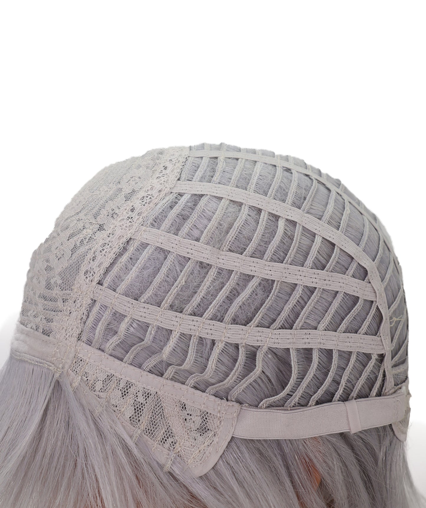 Wigs2you C-126 女性用シルバーショートコスプレウィッグ - 13インチ ライトグレー アニメキャラクター 合成ウィッグ ステージ＆コスチューム用