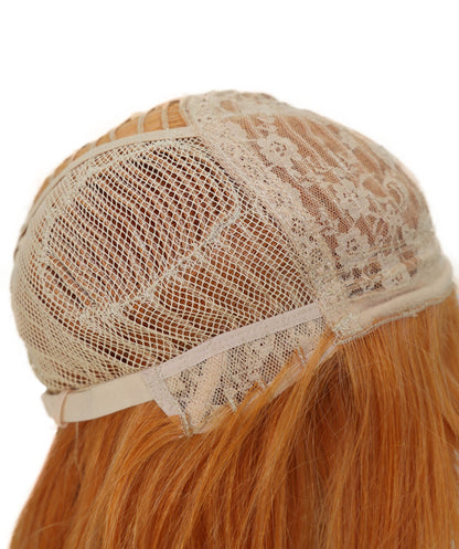 Wigs2you C-131 ロング オレンジ ツインテールウィッグ – 25インチ 耐熱性合成繊維 コスプレウィッグ 女性用