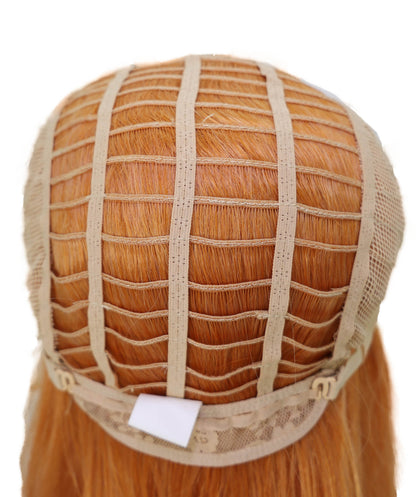 Wigs2you C-131 ロング オレンジ ツインテールウィッグ – 25インチ 耐熱性合成繊維 コスプレウィッグ 女性用
