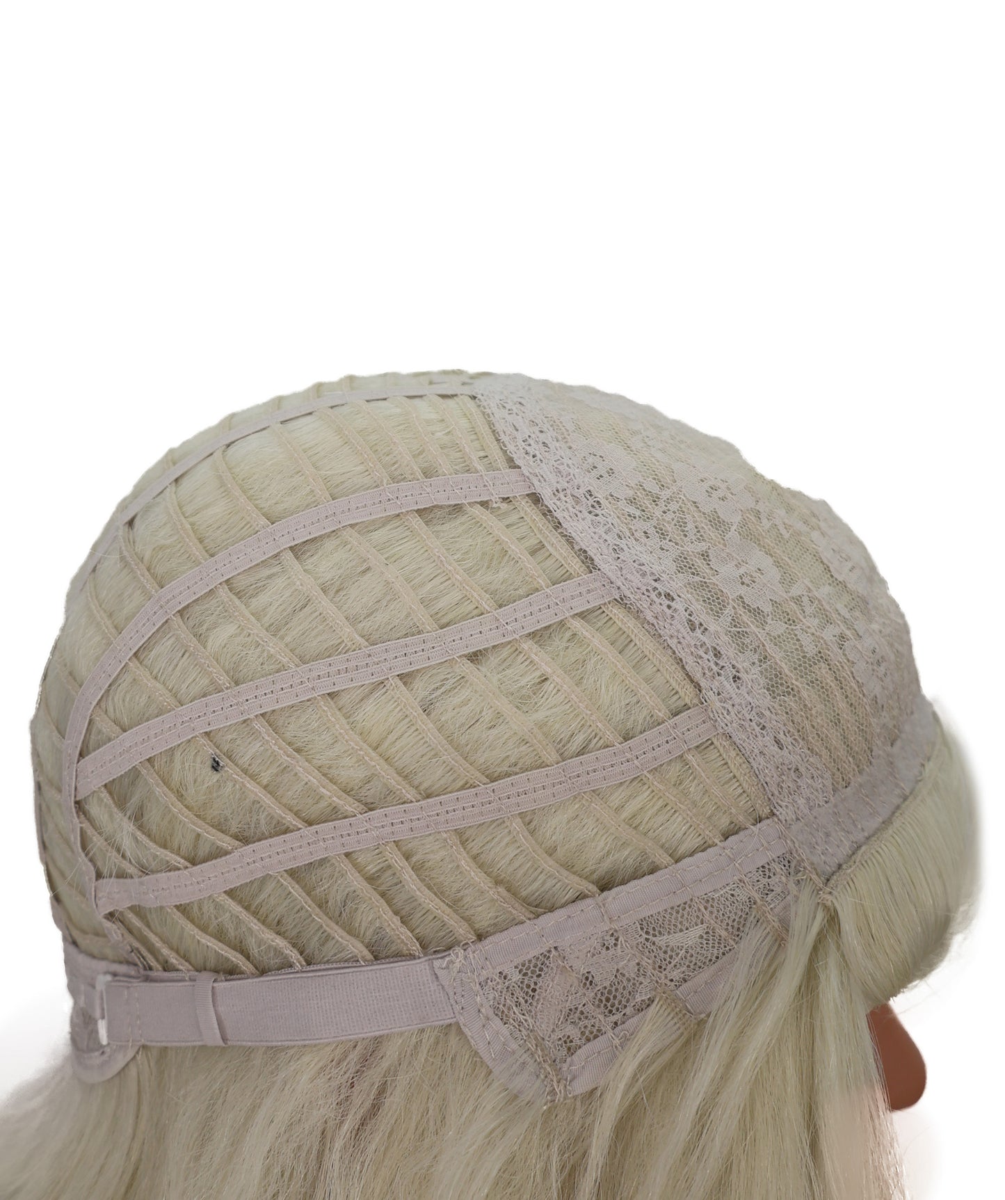 Wigs2you C-132 ロングカーリーライトブロンドウィッグ - 26インチ耐熱性合成繊維製コスプレウィッグ（女性用）