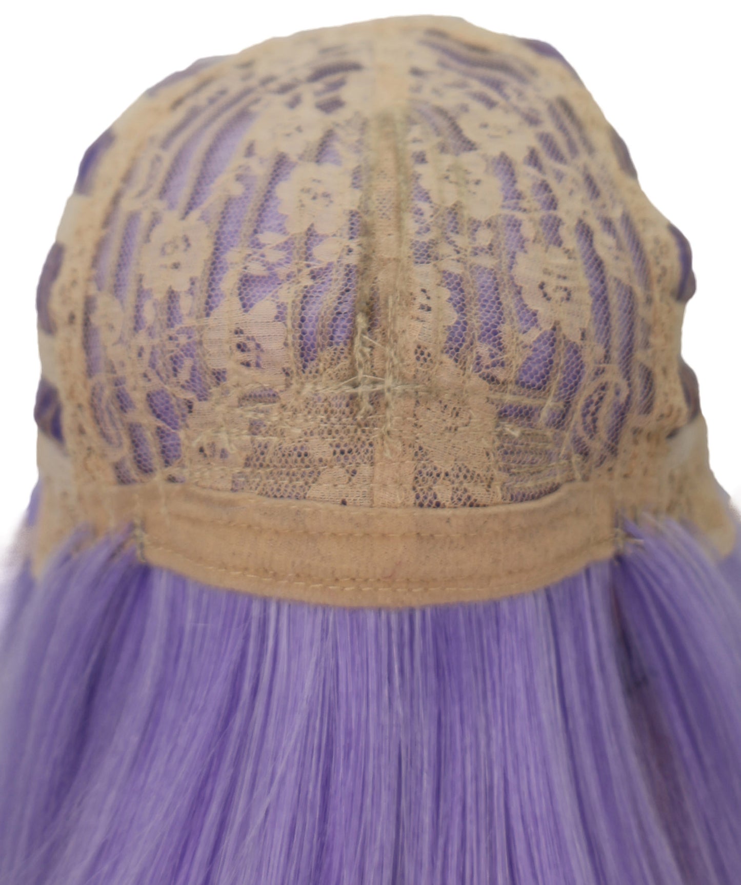 Wigs2you C-140 "女性用13インチショートレイヤードウィッグ　ライトパープル　難燃性合成繊維　調節可能なキャップレスフィット "