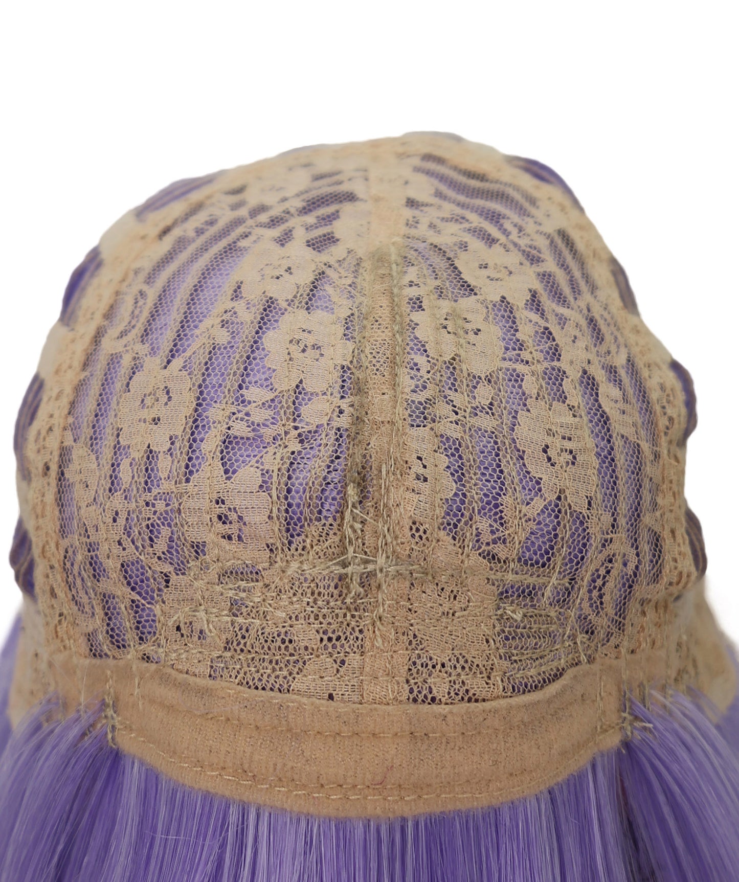 Wigs2you C-140 "女性用13インチショートレイヤードウィッグ　ライトパープル　難燃性合成繊維　調節可能なキャップレスフィット "