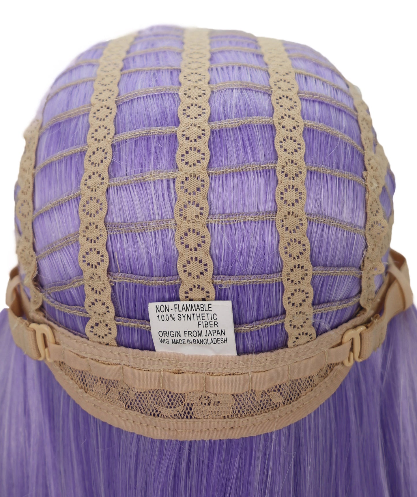 Wigs2you C-140 "女性用13インチショートレイヤードウィッグ　ライトパープル　難燃性合成繊維　調節可能なキャップレスフィット "