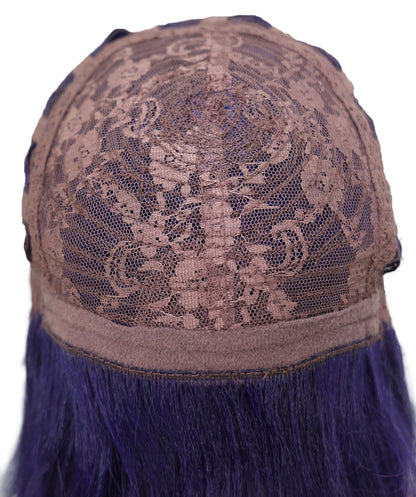 Wigs2you C-141 "女性用ロング39インチ編み込みウィッグ　ダークパープルミックス　難燃性合成繊維　調節可能なキャップレスフィット "