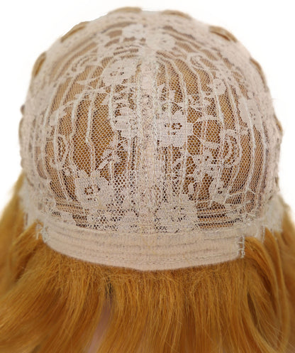 Wigs2you C-142 女性用ゴールデンロングブレイドウィッグ - 35インチ耐熱合成毛、コスプレ、アニメ、ファッションスタイルに最適