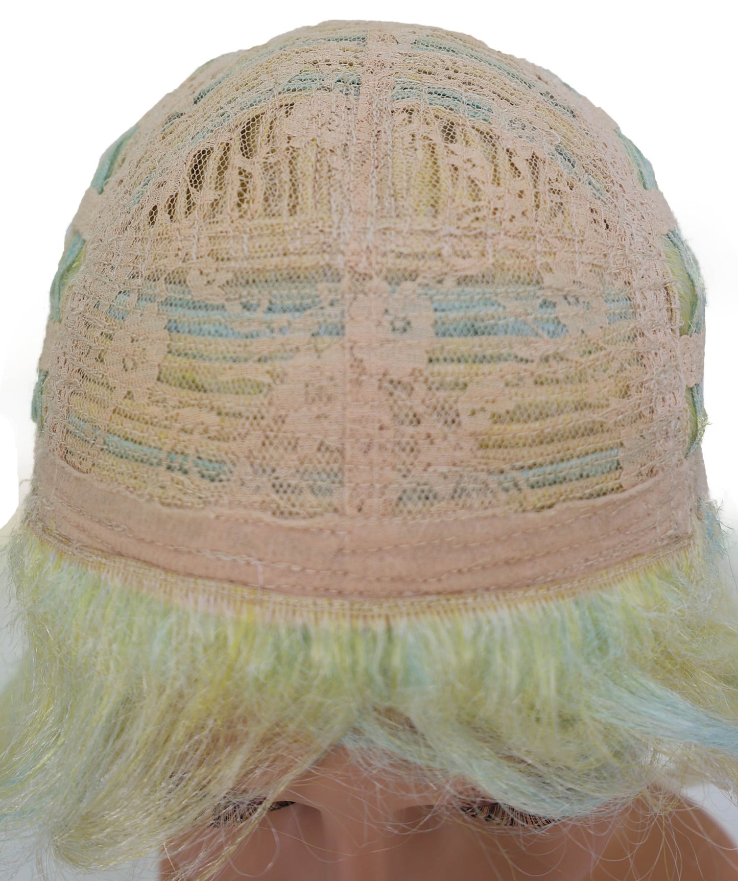 Wigs2you C-146 男性用14インチコスプレウィッグ（パステルハイライト入り） – ハイタニ・リンドウやアニメキャラクター向けのショート合成毛