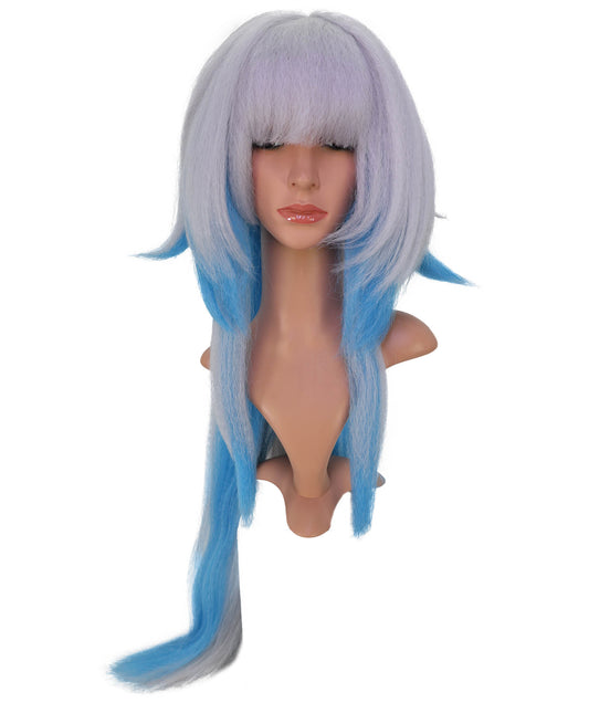 Wigs2you C-147 シルバーブルー 39インチ 耐熱ロングウィッグ – セリドラコスプレ＆ファンタジールック用合成毛