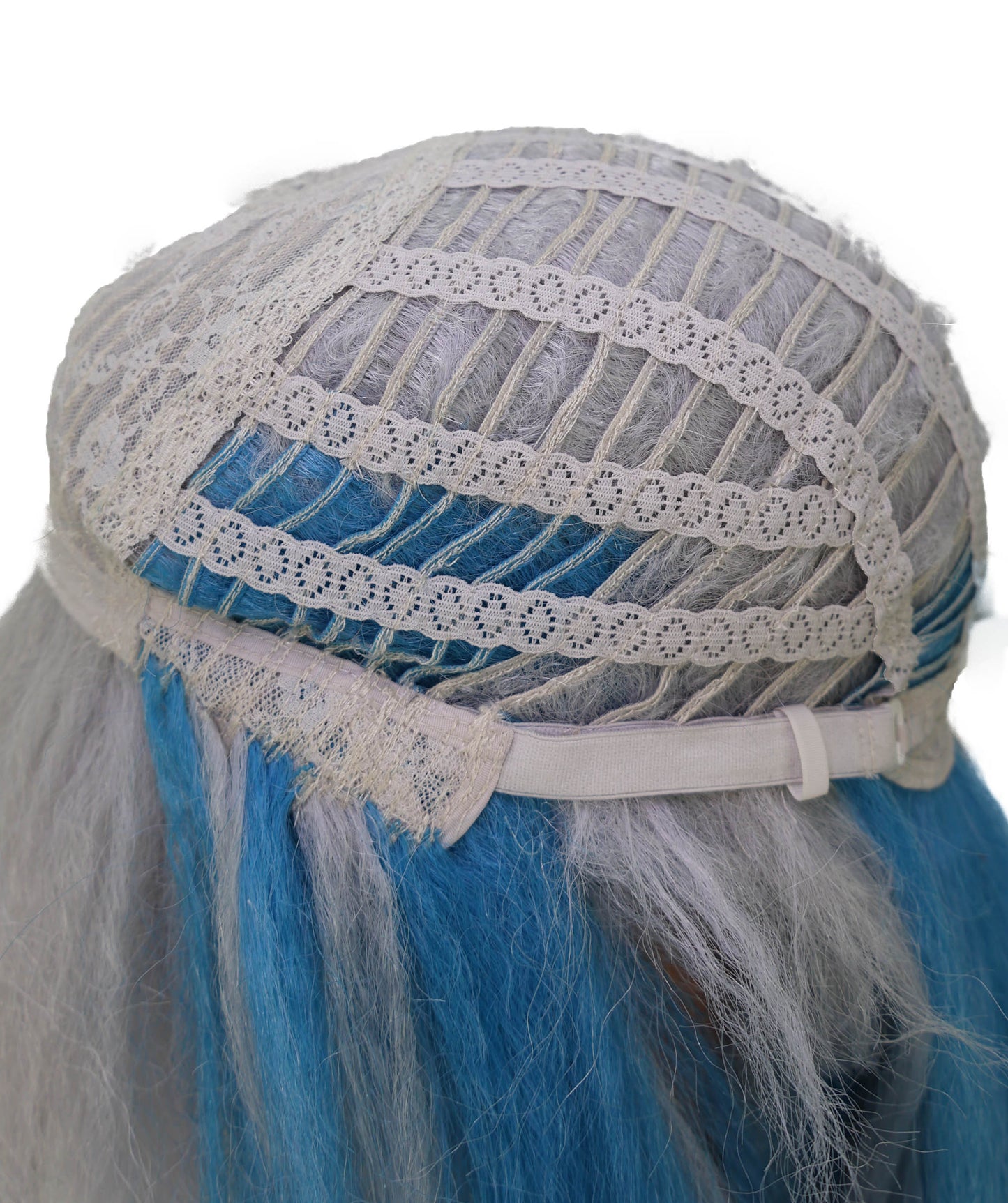 Wigs2you C-147 シルバーブルー 39インチ 耐熱ロングウィッグ – セリドラコスプレ＆ファンタジールック用合成毛