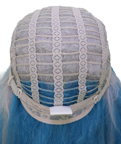 Wigs2you C-147 シルバーブルー 39インチ 耐熱ロングウィッグ – セリドラコスプレ＆ファンタジールック用合成毛