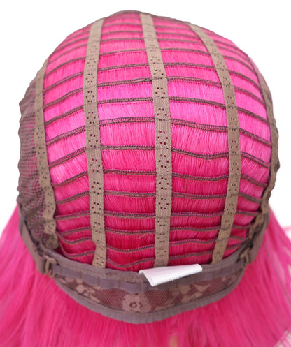 Wigs2you C-148 ダークピンク 22インチ コスプレウィッグ – ルパコスプレやテーマ別ルックスに最適な耐熱合成毛