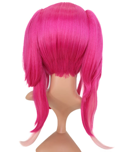 Wigs2you C-148 ダークピンク 22インチ コスプレウィッグ – ルパコスプレやテーマ別ルックスに最適な耐熱合成毛