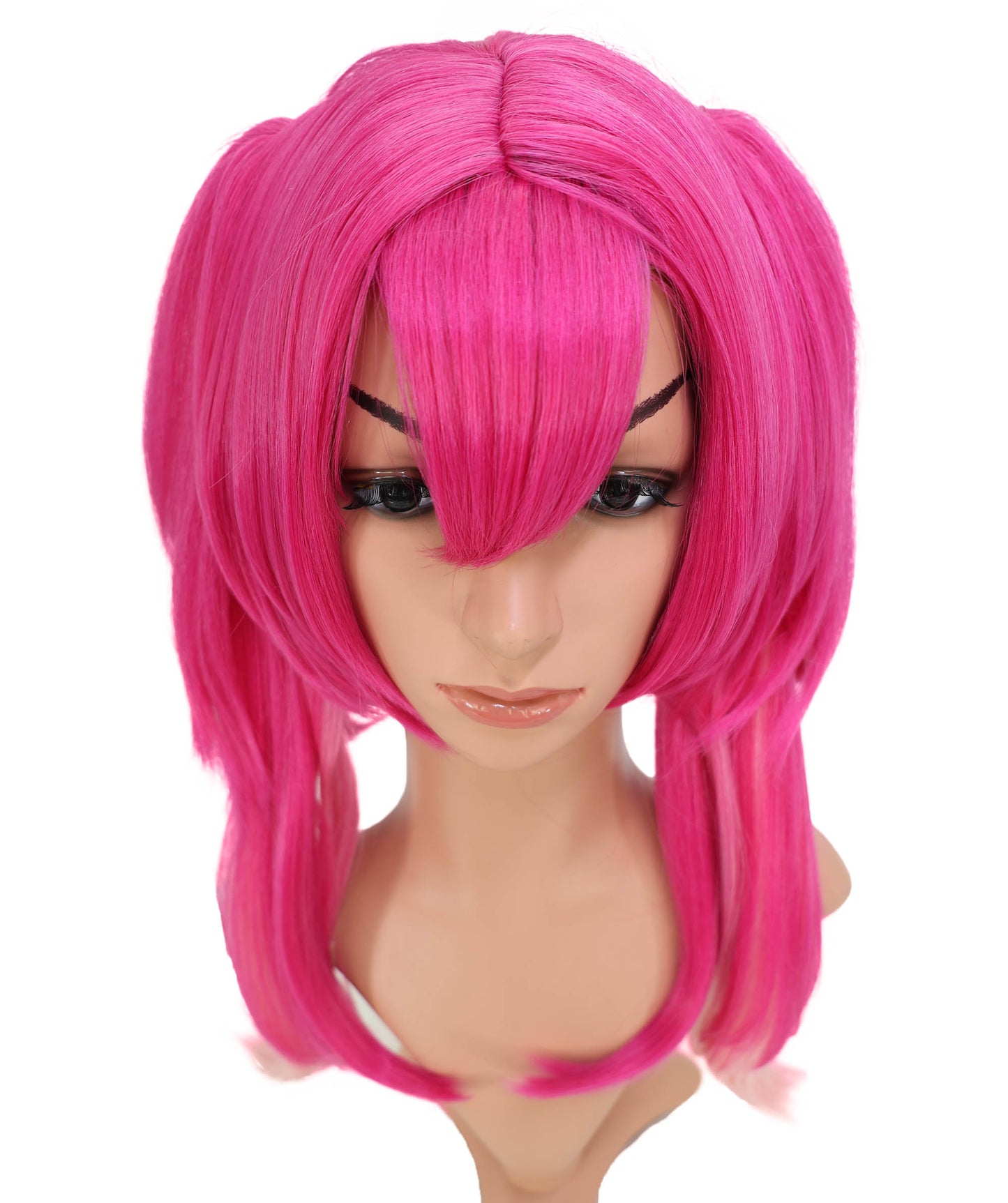 Wigs2you C-148 ダークピンク 22インチ コスプレウィッグ – ルパコスプレやテーマ別ルックスに最適な耐熱合成毛