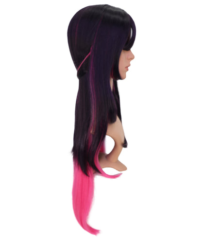 Wigs2you C-149 マルチカラー30インチコスプレウィッグ – オンブルピンク＆パープル耐熱合成毛（コスプレとファッション用）