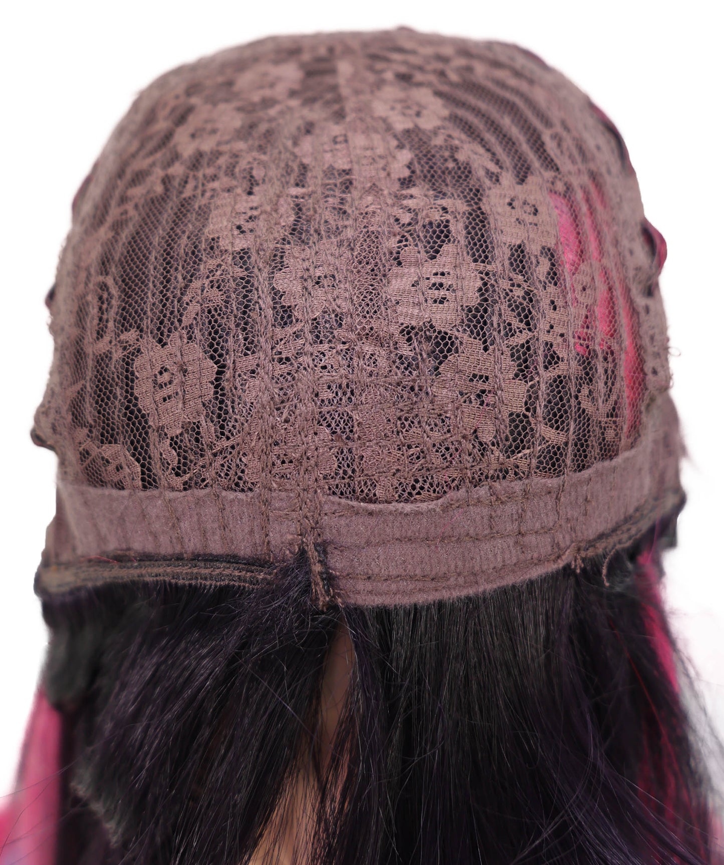 Wigs2you C-149 マルチカラー30インチコスプレウィッグ – オンブルピンク＆パープル耐熱合成毛（コスプレとファッション用）