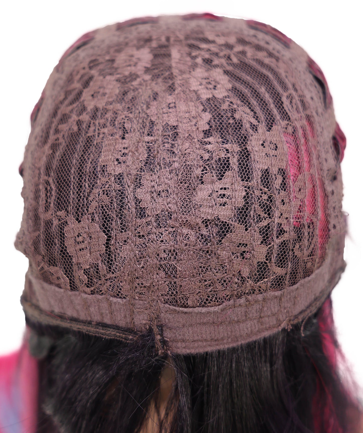 Wigs2you C-149 マルチカラー30インチコスプレウィッグ – オンブルピンク＆パープル耐熱合成毛（コスプレとファッション用）