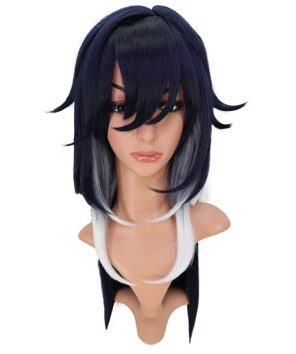 Wigs2you C-153 マルチカラー 33.5インチ ロング コスプレウィッグ – コスプレ、コスチュームイベント、テーマパーティー向けのグラデーション合成毛