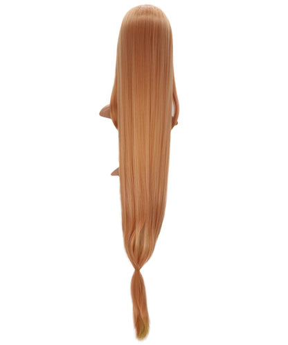 Wigs2you C-155 ジンジャーブロンド 47.5インチロングウィッグ – 耐熱性合成毛、アニメやコスプレに最適