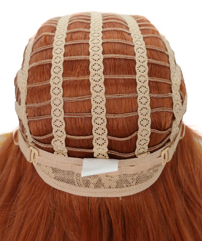 Wigs2you C-159 コスプレウィッグ ロングカール フルウィッグ ゴールデンブラウン 耐熱ファイバー 自然な巻き髪 仮装 イベント パーティー 女性用