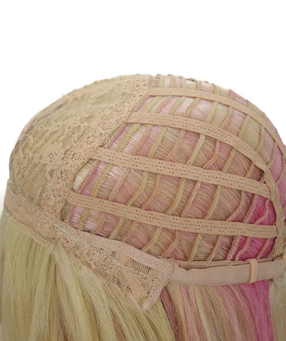 Wigs2you C-160 ロングブロンドコスプレウィッグ – 耐熱合成毛（女性用）