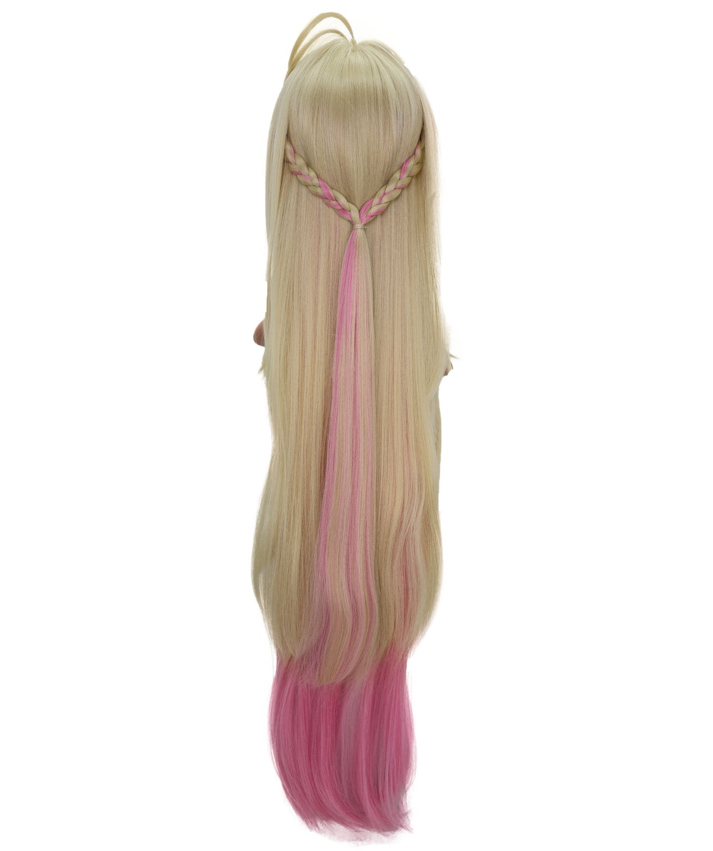 Wigs2you C-160 ロングブロンドコスプレウィッグ – 耐熱合成毛（女性用）