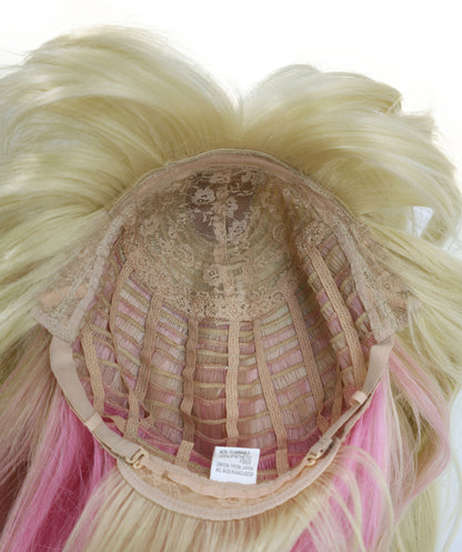 Wigs2you C-160 ロングブロンドコスプレウィッグ – 耐熱合成毛（女性用）