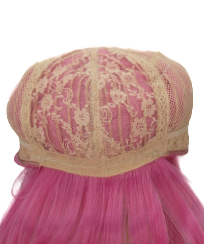 Wigs2you C-161 ピンクのコスプレウィッグ – 耐熱性合成毛（女性用）