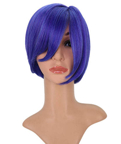 Wigs2you C-162 ダークブルーのアニメコスプレウィッグ – 耐熱合成毛