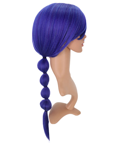 Wigs2you C-162 ダークブルーのアニメコスプレウィッグ – 耐熱合成毛