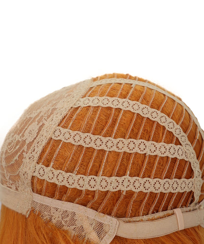 Wigs2you C-163 男性用パンプキンオレンジコスプレウィッグ – 耐熱合成毛