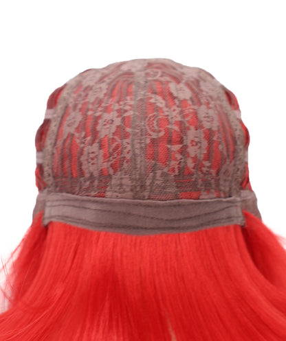 Wigs2you C-164 女性用レッドコスプレウィッグ – 耐熱合成毛