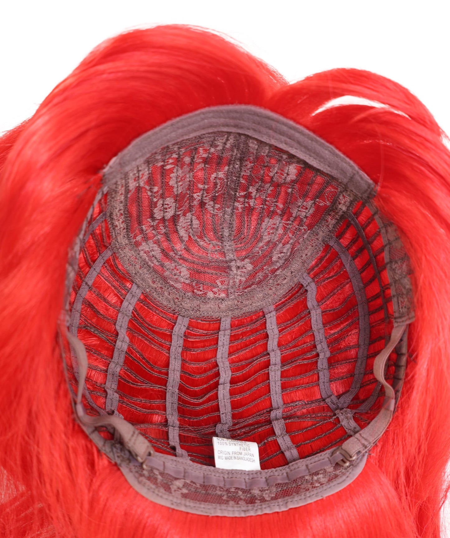 Wigs2you C-164 女性用レッドコスプレウィッグ – 耐熱合成毛