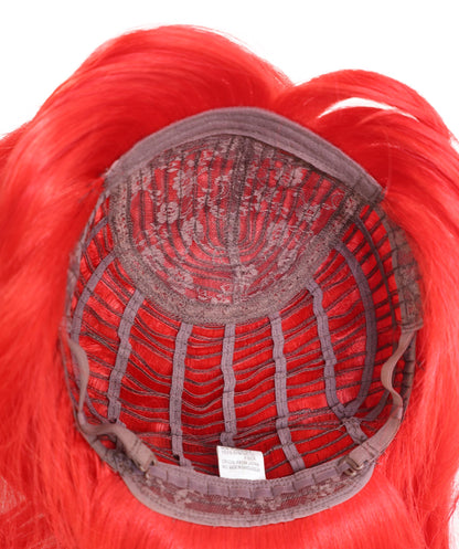 Wigs2you C-164 女性用レッドコスプレウィッグ – 耐熱合成毛